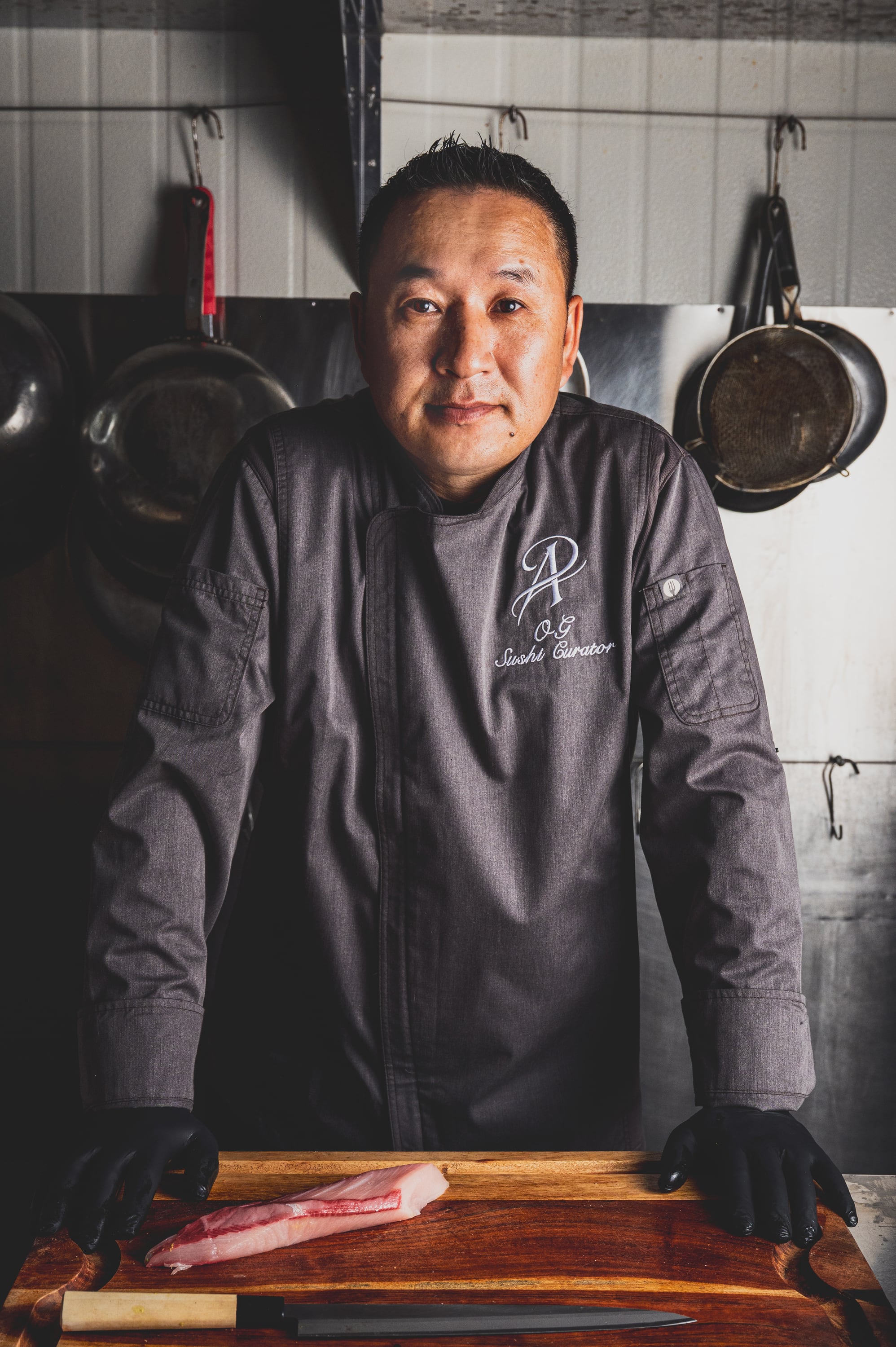 Sushi curator portrait